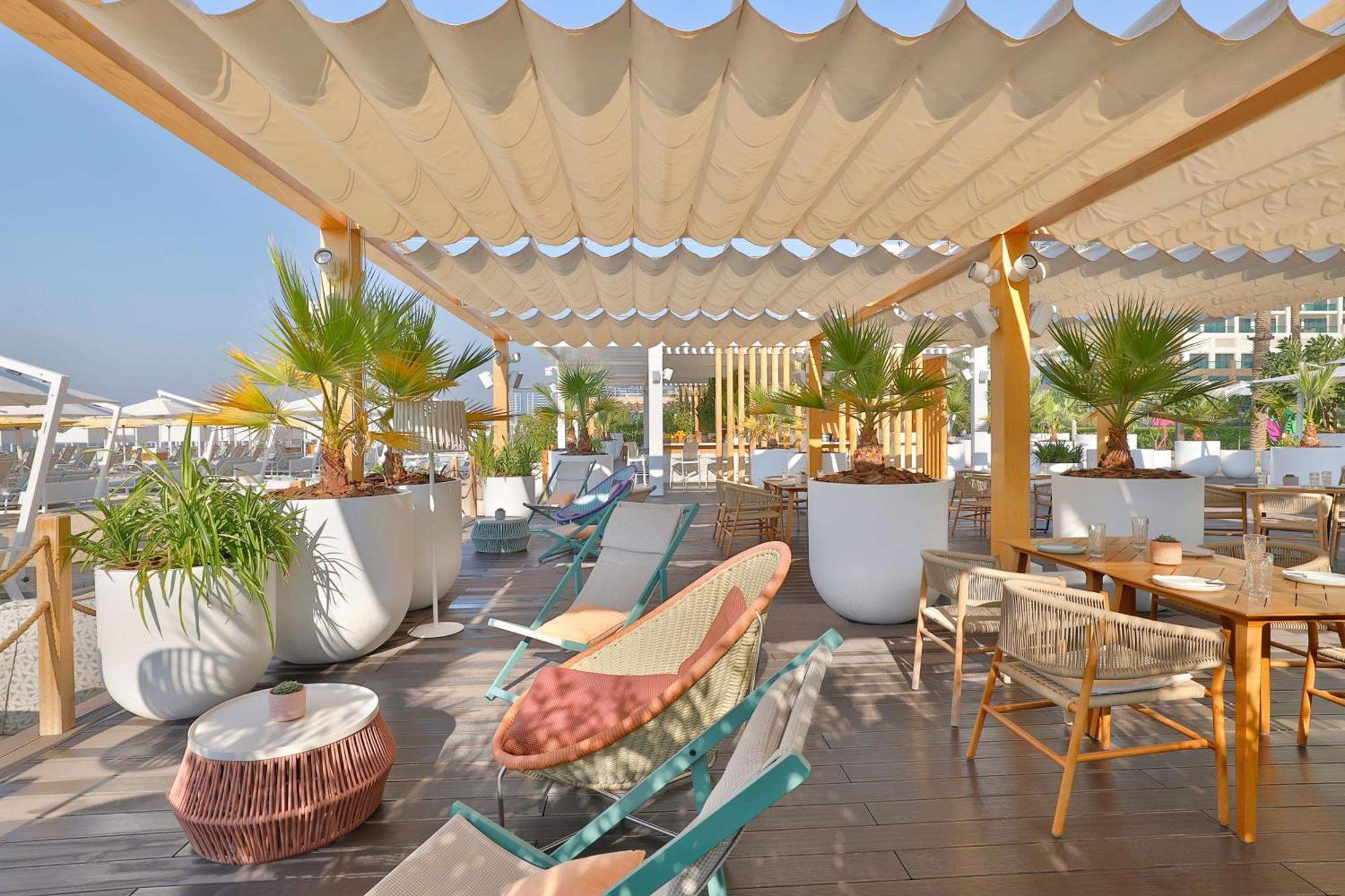 Marriott Resort Palm Jumeirah, Dubaj Zewnętrze zdjęcie The Sky Bar