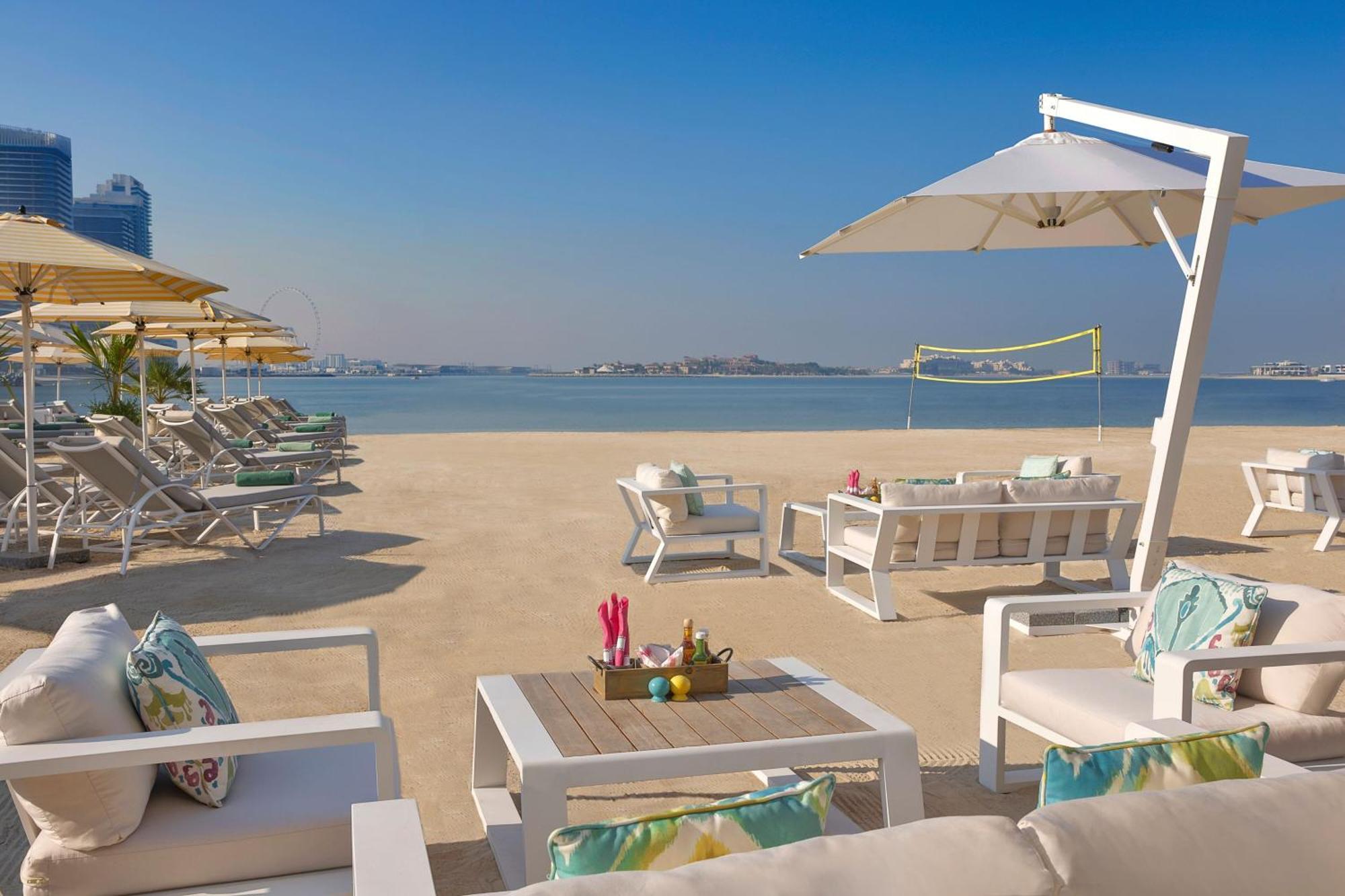 Marriott Resort Palm Jumeirah, Dubaj Zewnętrze zdjęcie Beach at Jumeirah Beach Hotel