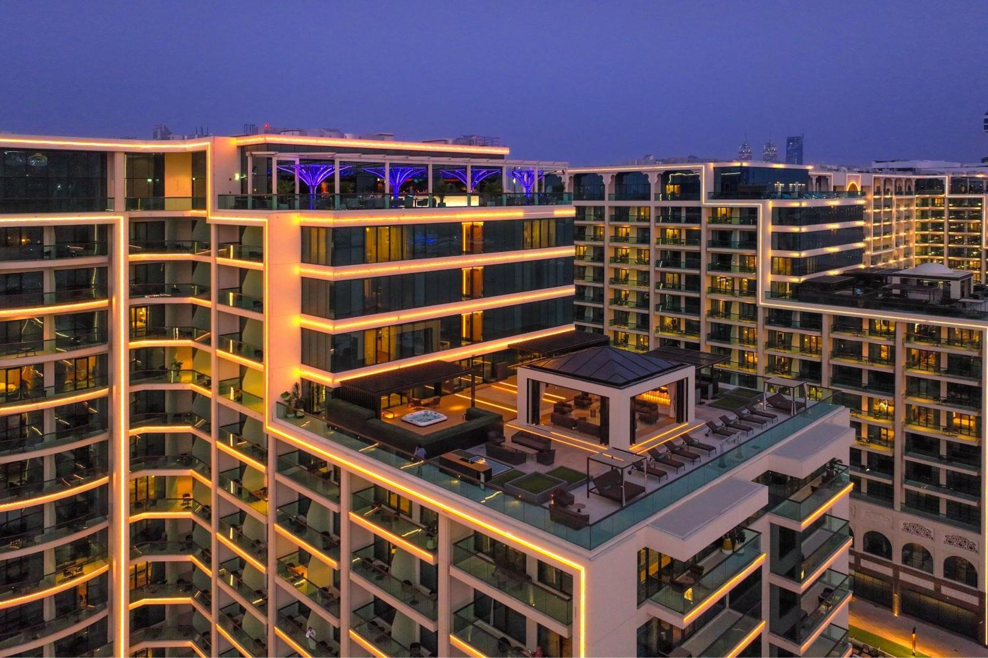 Marriott Resort Palm Jumeirah, Dubaj Zewnętrze zdjęcie The Address, Dubai Marina